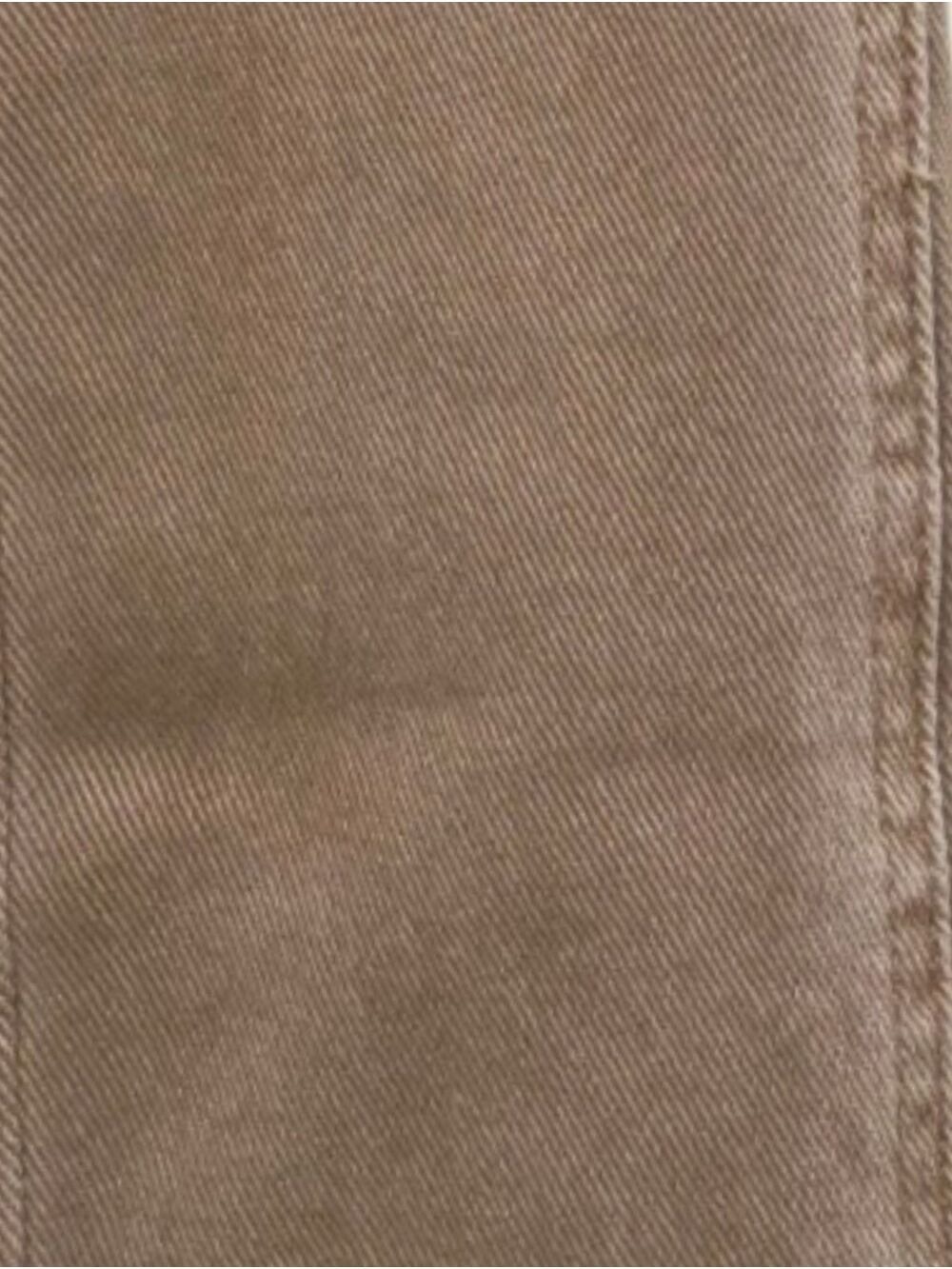 Risen Cocoa Utility Cargo Jeans 0/24 NWT Neutral Western Chic - Picture 10 of 10